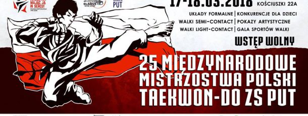 33 medale z 25. Mistrzostw Polski Taekwon-do