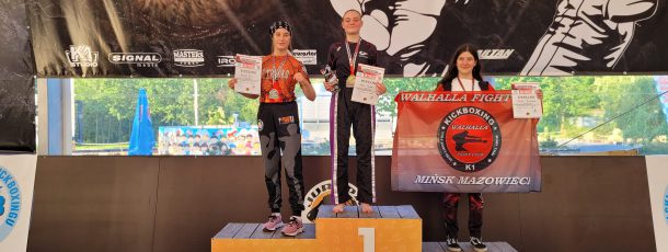 Zocha zdobywa dwa medale na Mistrzostwach Polski Kadetów w kickboxingu w Bałtowie!