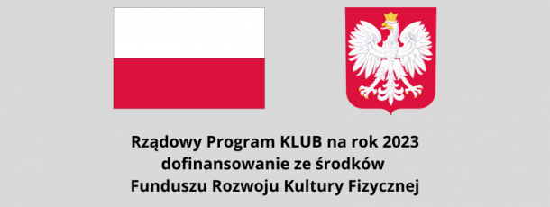 Dofinansowanie z Programu KLUB