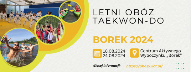 Letni obóz Taekwon-do – Borek I turnus